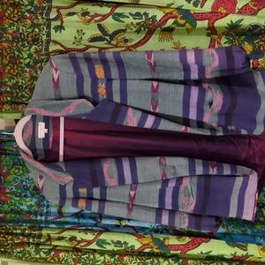 90's Southwestern Print Vintage Blazer